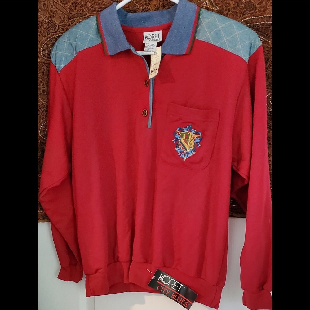 NWT WINE w/Crest City Blues by Koret